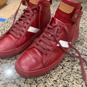 Men’s high top Bally sneakers
